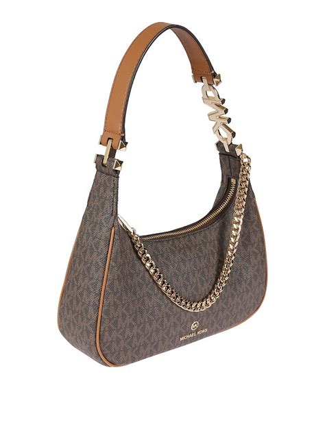 michael kors small top zip shoulder bag|Michael Kors flat shoulder handbags.